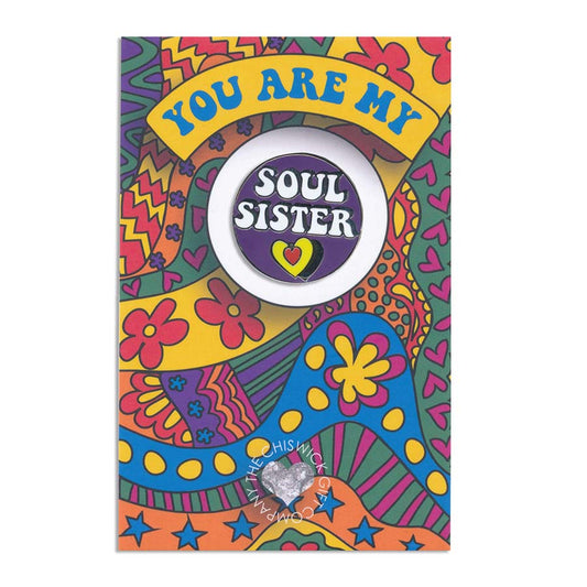 You Are My Soul Sister Enamel Pin