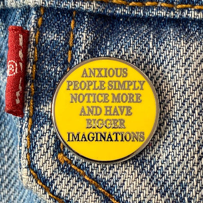 Anxious People Mini-Pin