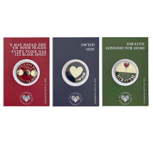 Set of Three Welsh Pins