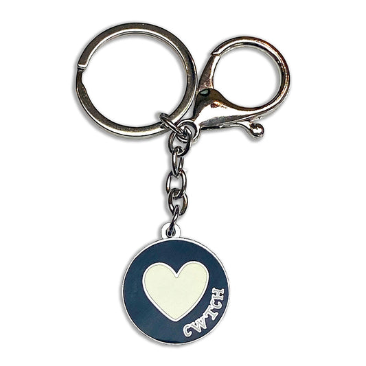Welsh Keyring/Bag Charm - Cwtch - Hug