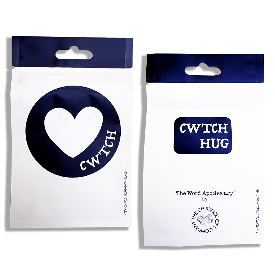 Welsh Keyring/Bag Charm - Cwtch - Hug