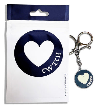 Welsh Keyring/Bag Charm - Cwtch - Hug