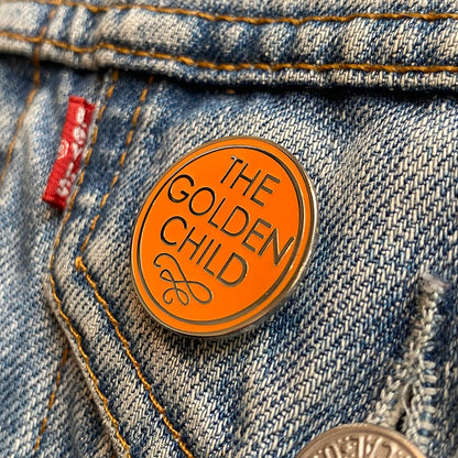 The Golden Child Enamel Pin