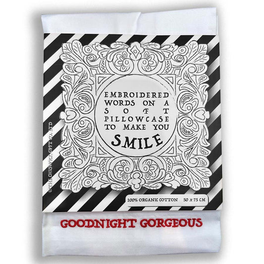 Embroidered Cotton Pillowcase - Set of Six