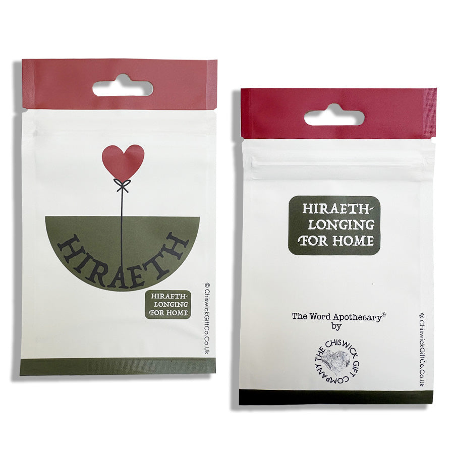 Welsh Keyring/Bag Charm - Hiraeth - Longing For Home