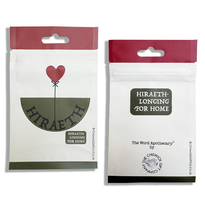 Welsh Keyring/Bag Charm - Hiraeth - Longing For Home