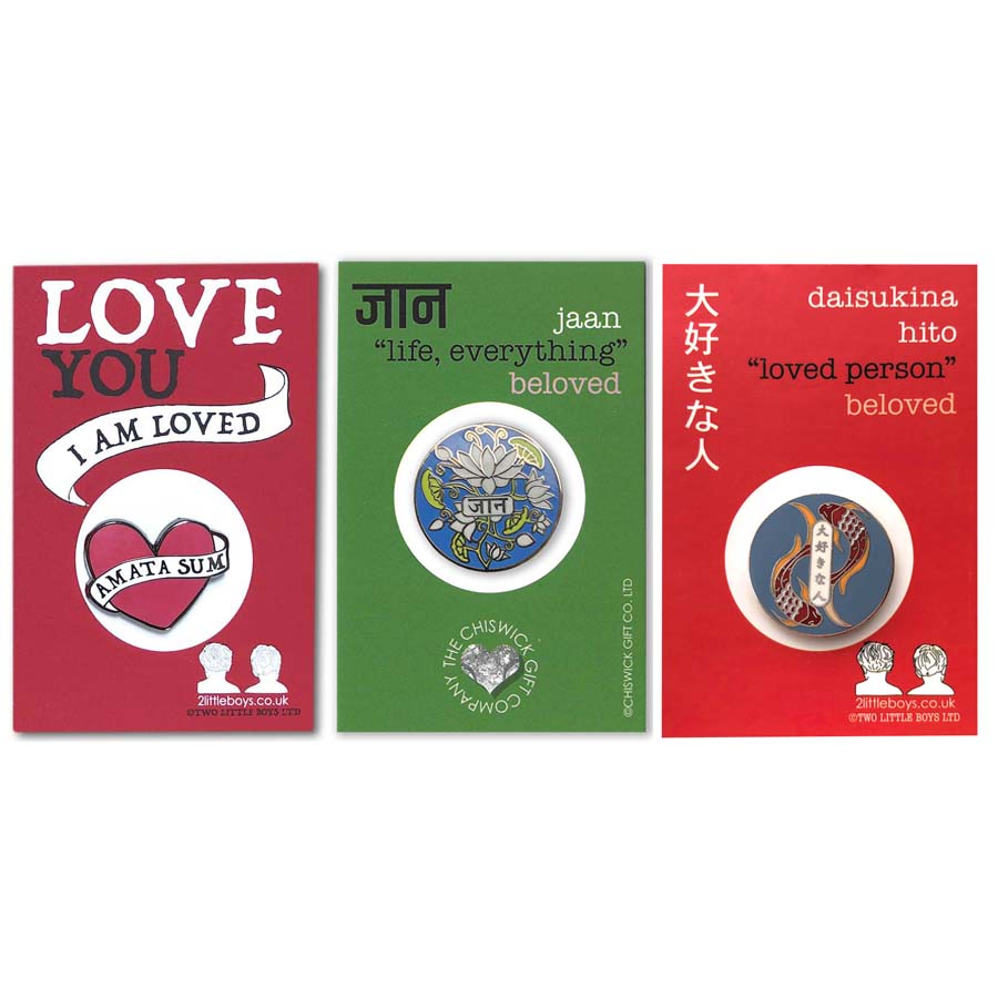 Set Of Three Wearable Talismans - You Are Loved