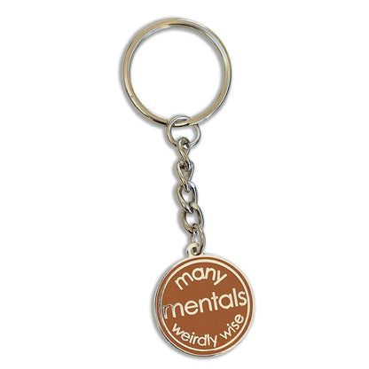 Many Mentals Weirdly Wise - Mug with Keyring Gift Set