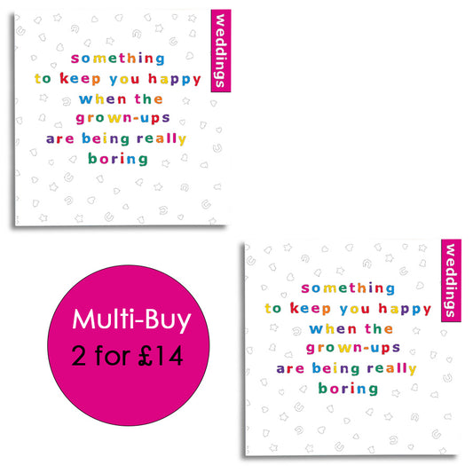 Something To Keep You Happy - Wedding Activity Book Bundle #2