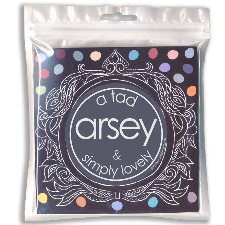 A Tad Arsey (& Simply Lovely) Chocolate Bar