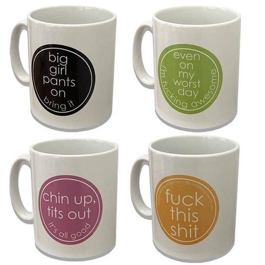 Set of 4 Mugs for Friends