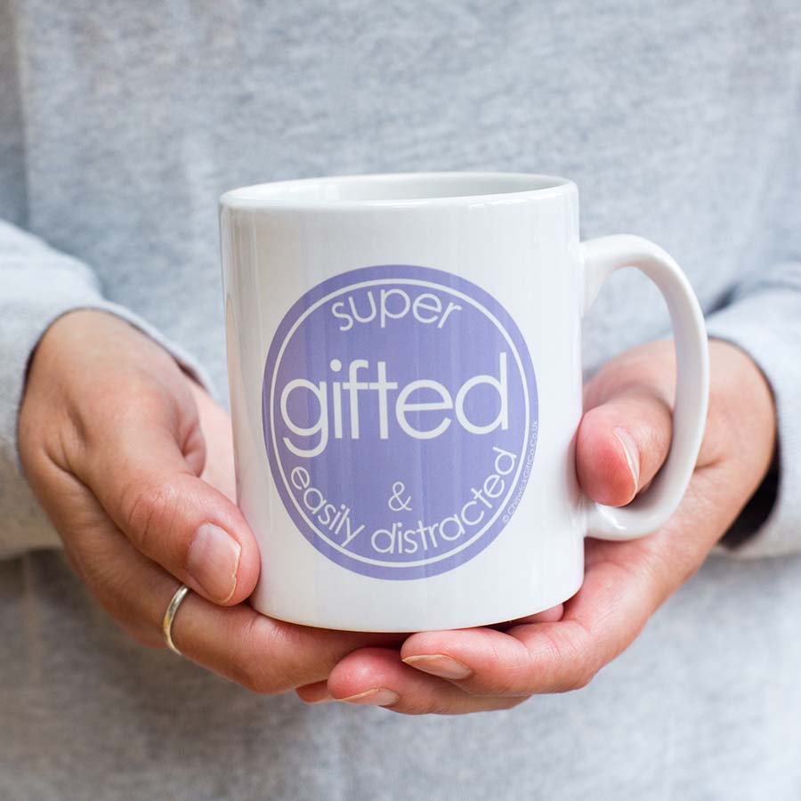 Super Gifted & Easily Distracted Mug