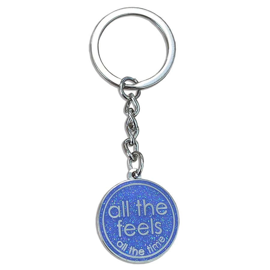 All The Feels All of The Time Keyring – The Chiswick Gift Company