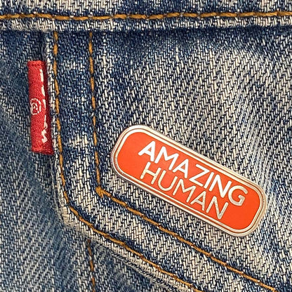 Amazing Human Pin
