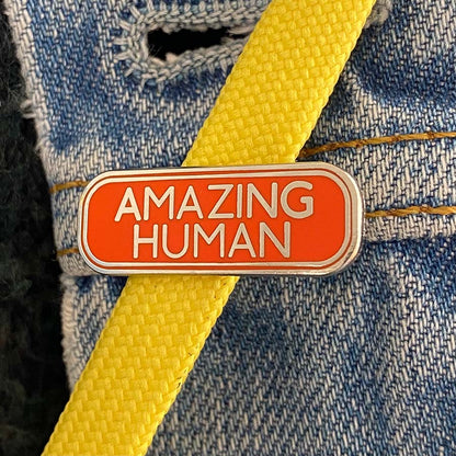 Amazing Human Pin