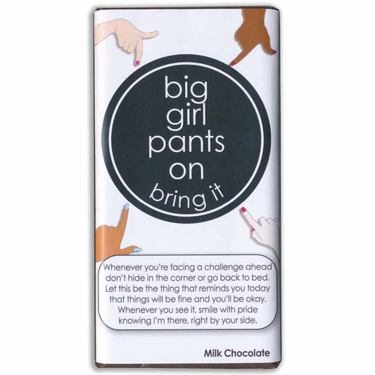 Big Girl Pants Milk Chocolate Bar