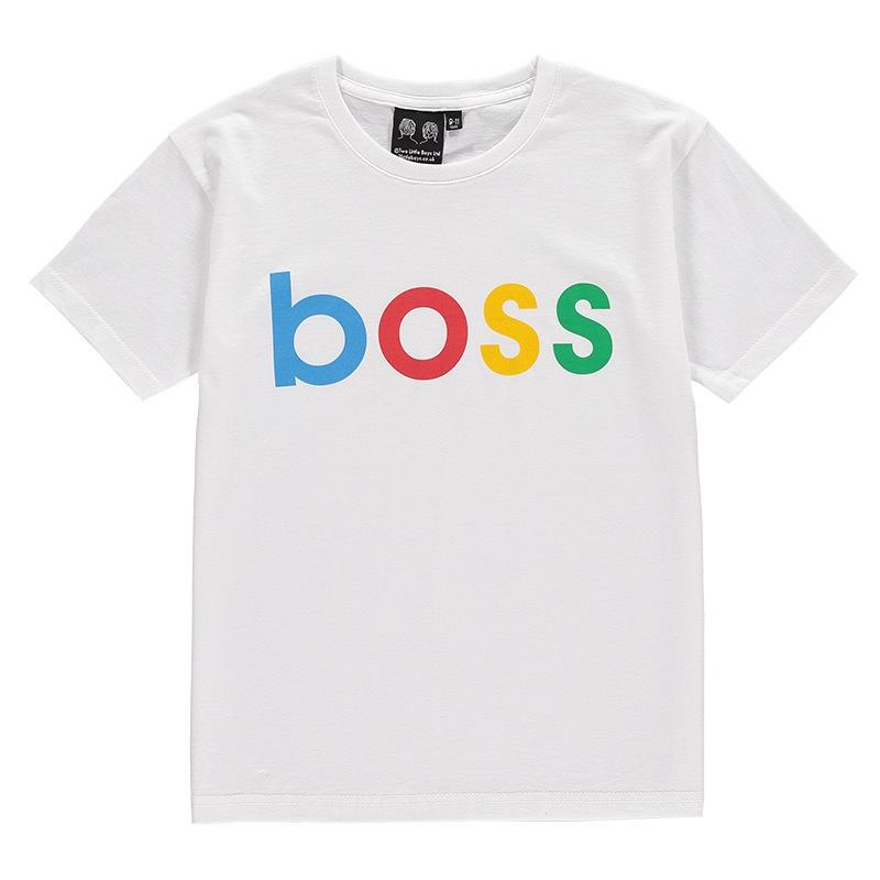 Children's Boss Slogan Tee