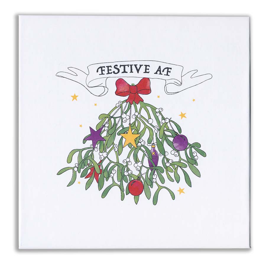 Festive AF - Greetings Card