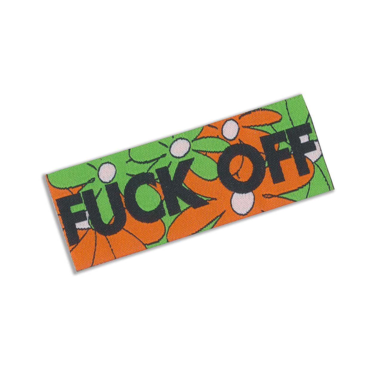 Fuck Off -Angry Flower Tag