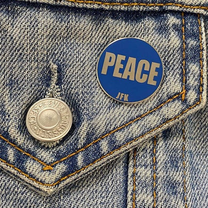 Peace - JFK - Enamel Pin