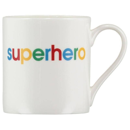 Superhero Slogan Porcelain Mug