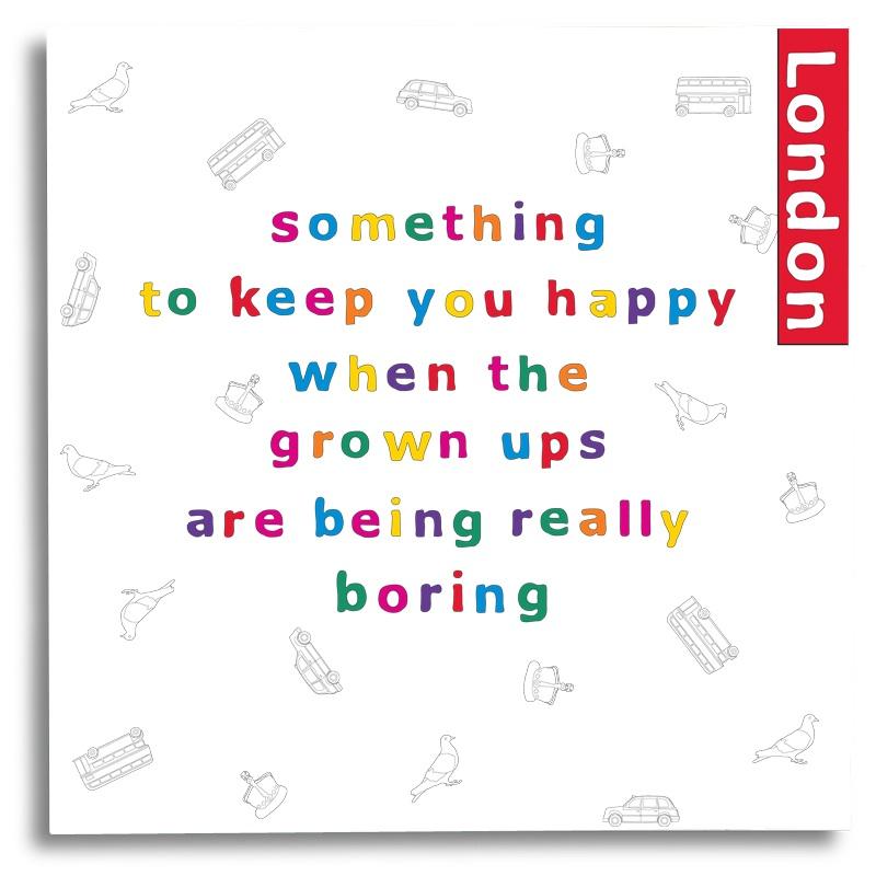 Something To Keep You Happy - London Activity Book