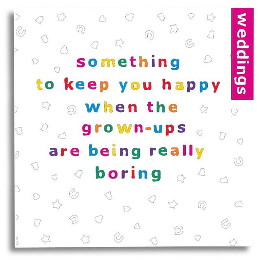 Something To Keep You Happy - Wedding Activity Book