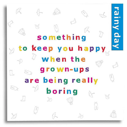 Something To Keep You Happy - Rainy Day Activity Book