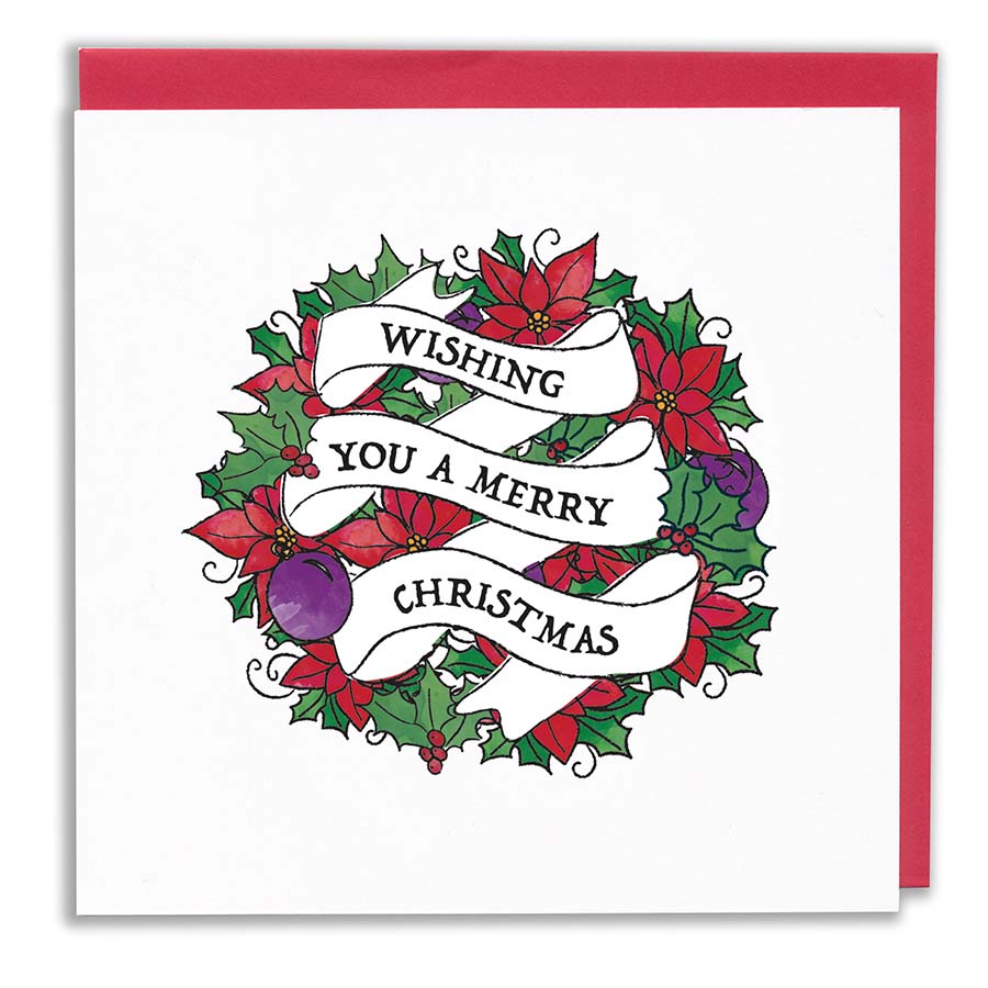 Wishing you a Merry Christmas Card