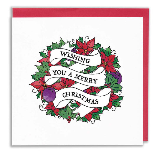 Wishing you a Merry Christmas Card