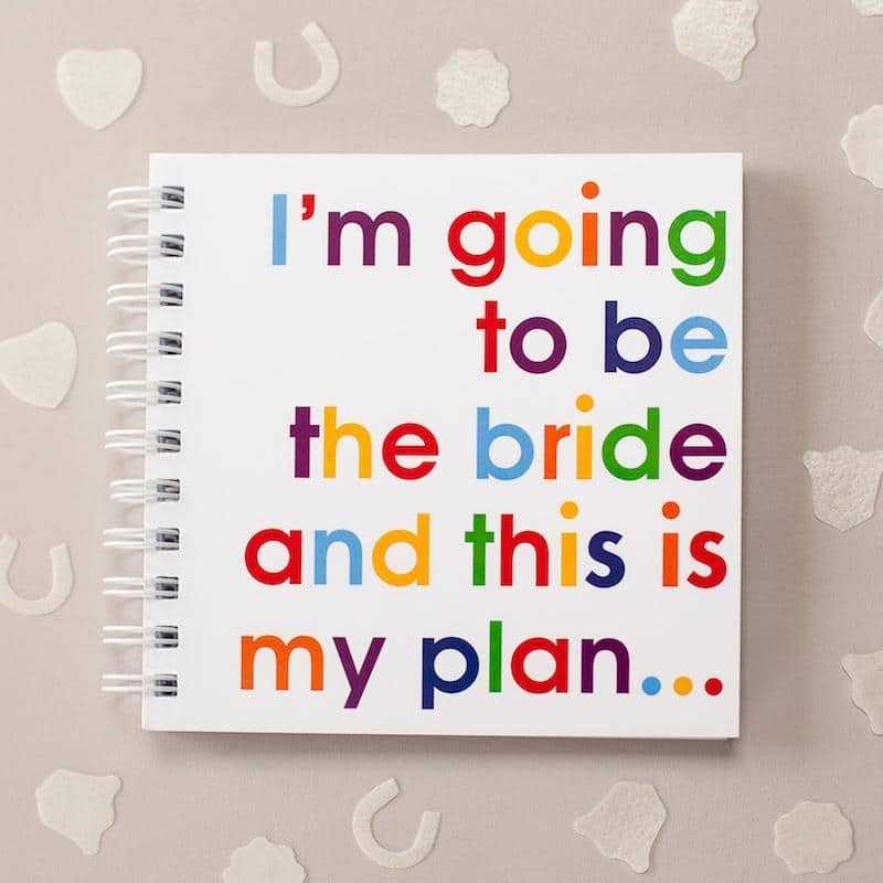 I'm Going To Be The Bride Doodle Pad