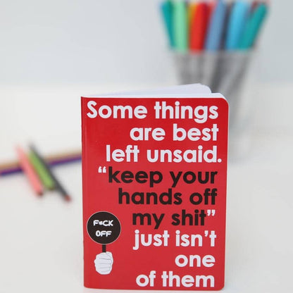 Keep Your Hands Off My Shit - Sweary Notebook Tin Set