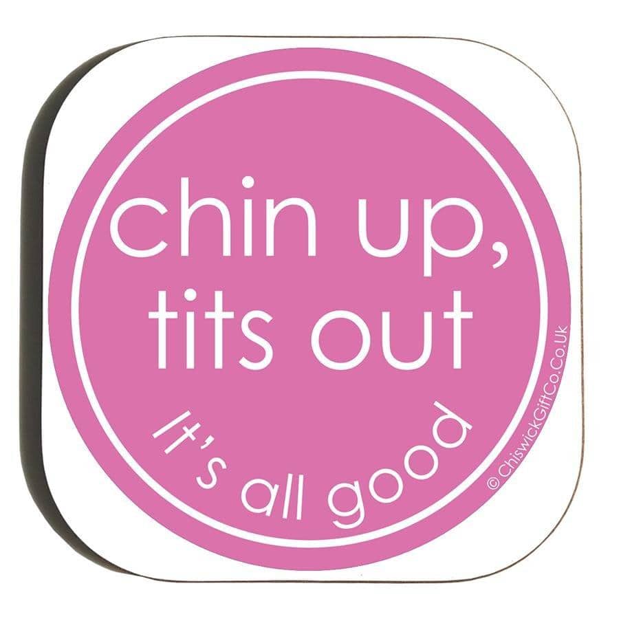 Chin Up Tits Out Mug