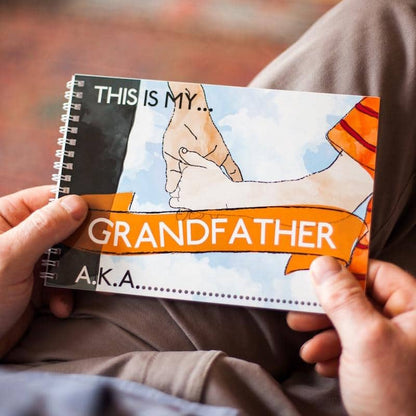 Personalised This Is My Grandfather Activity Pack
