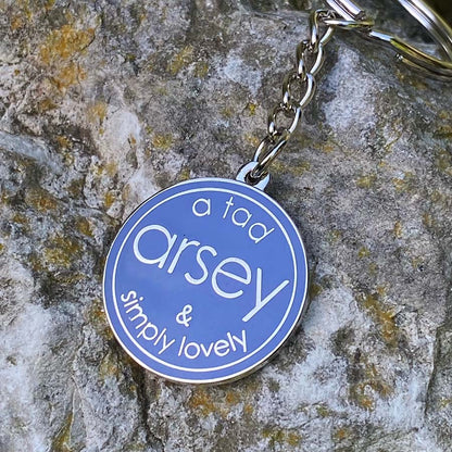 A Tad Arsey & Simply Lovely Keyring