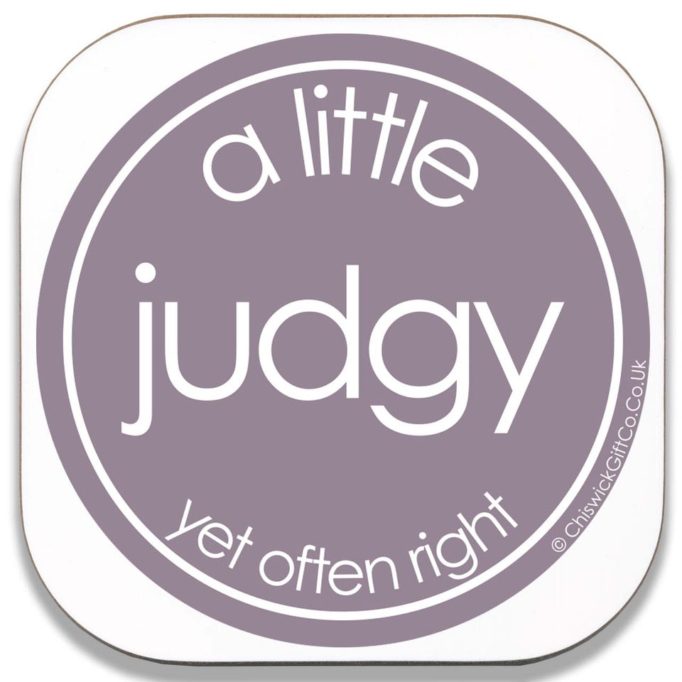 A Little Judgy Coaster