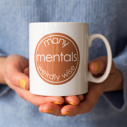 Many Mentals Weirdly Wise Coaster