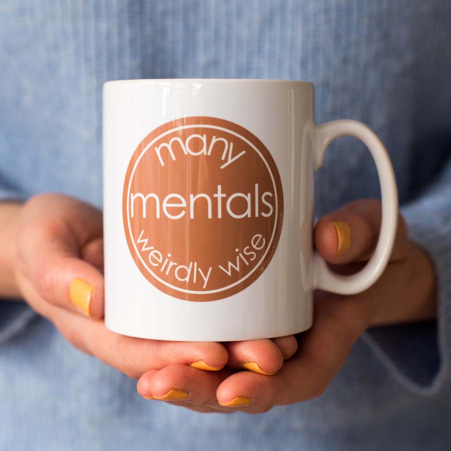 Many Mentals Weirdly Wise Mug