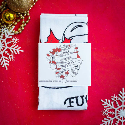 Merry Fucking Christmas - Tea Towel