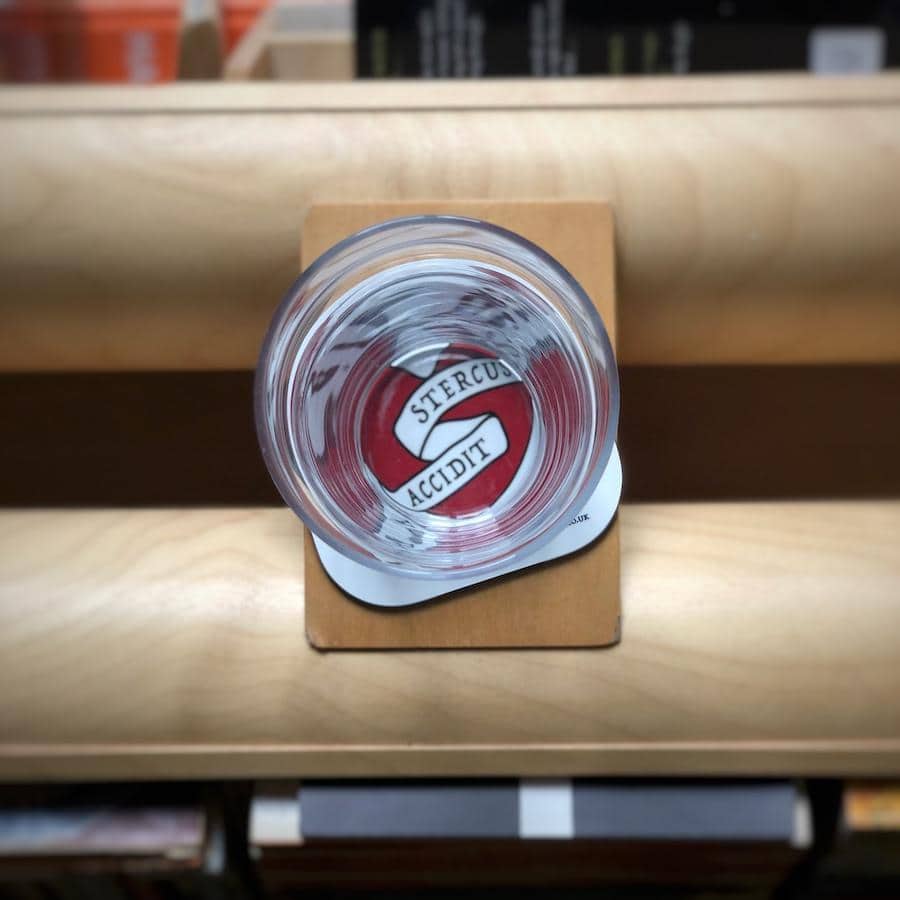 Shit Happens Latin Motto Mug