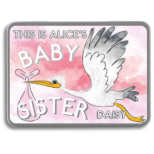 Personalised This Is My Baby Sister Activity Pack