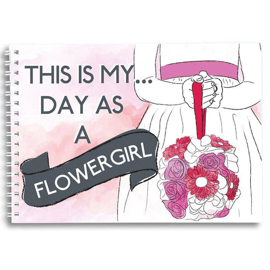 This Is My Day As A Flowergirl Keepsake Book
