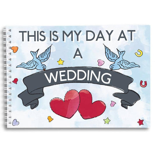 This Is My Day At A Wedding Keepsake Book